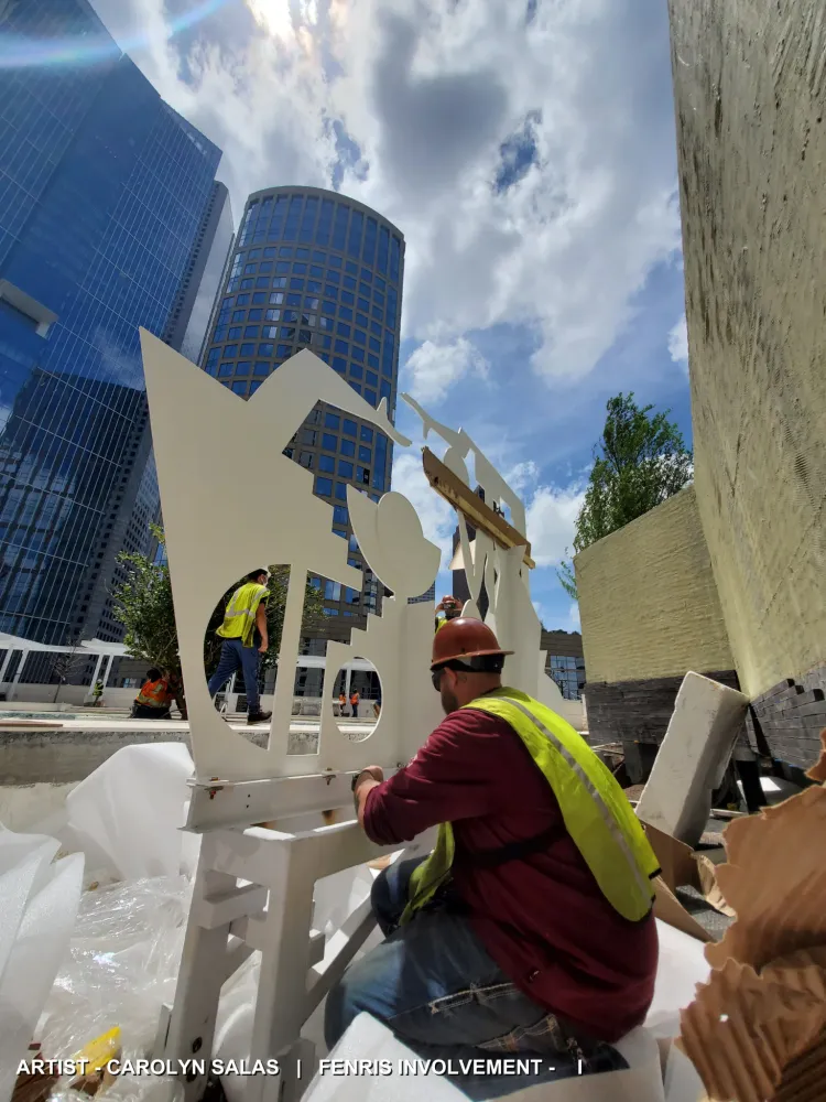 Fig Hand. Artist: Carolyn Salas. Fenris involvement: Installation.