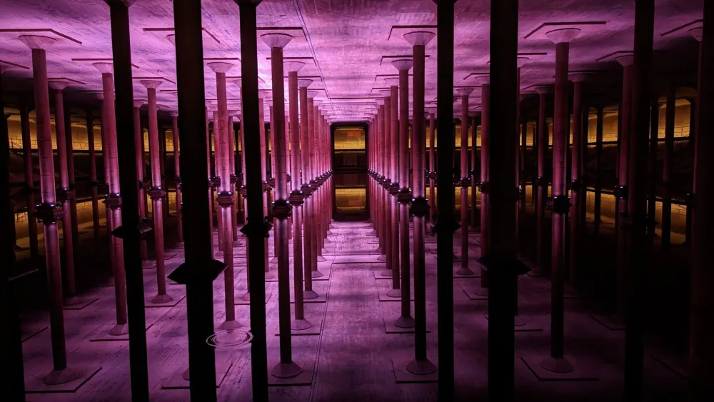 Cistern Illuminated
