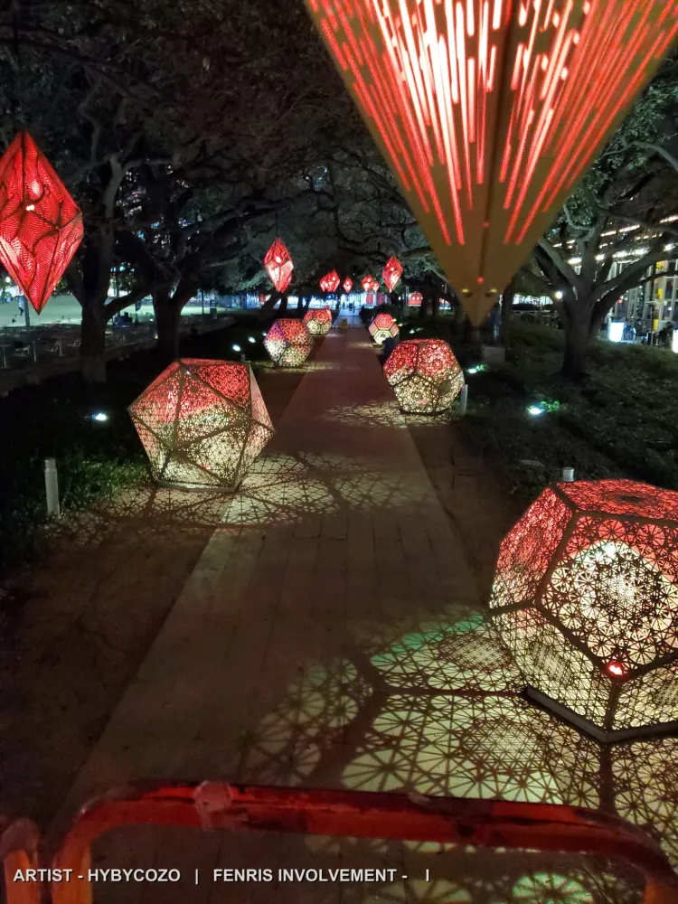 Mosaic of Light. Artist: Hybycozo. Fenris involvement: Installation.