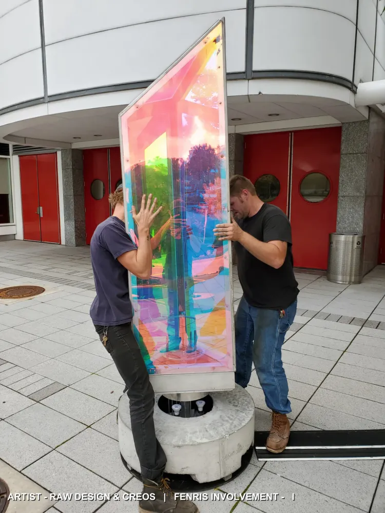 Prismatica. Artist: Raw Design & Creos. Fenris involvement: Installation.