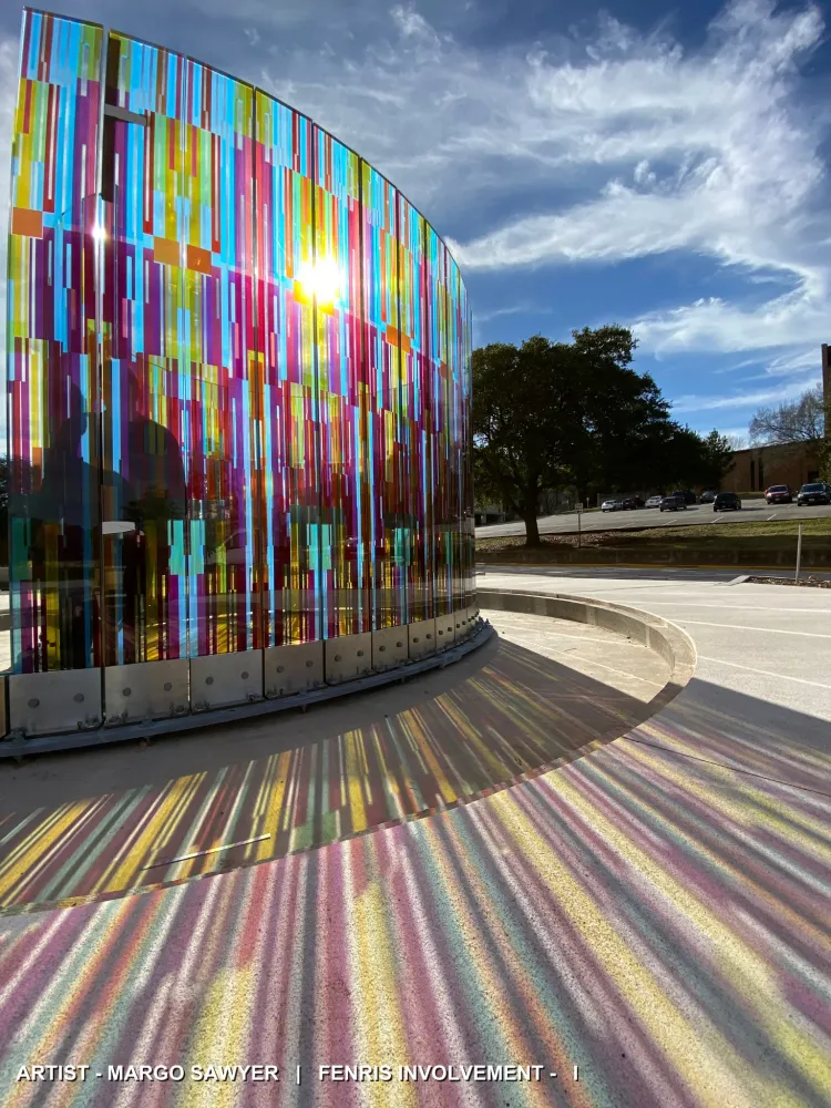 Synchronicity of Color. Artist: Margo Sawyer. Fenris involvement: Installation.